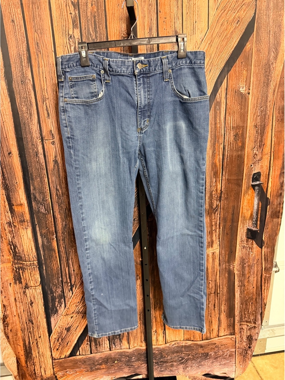 Carhartt Men's Relaxed Fit Blue Denim Jeans Size 35x30